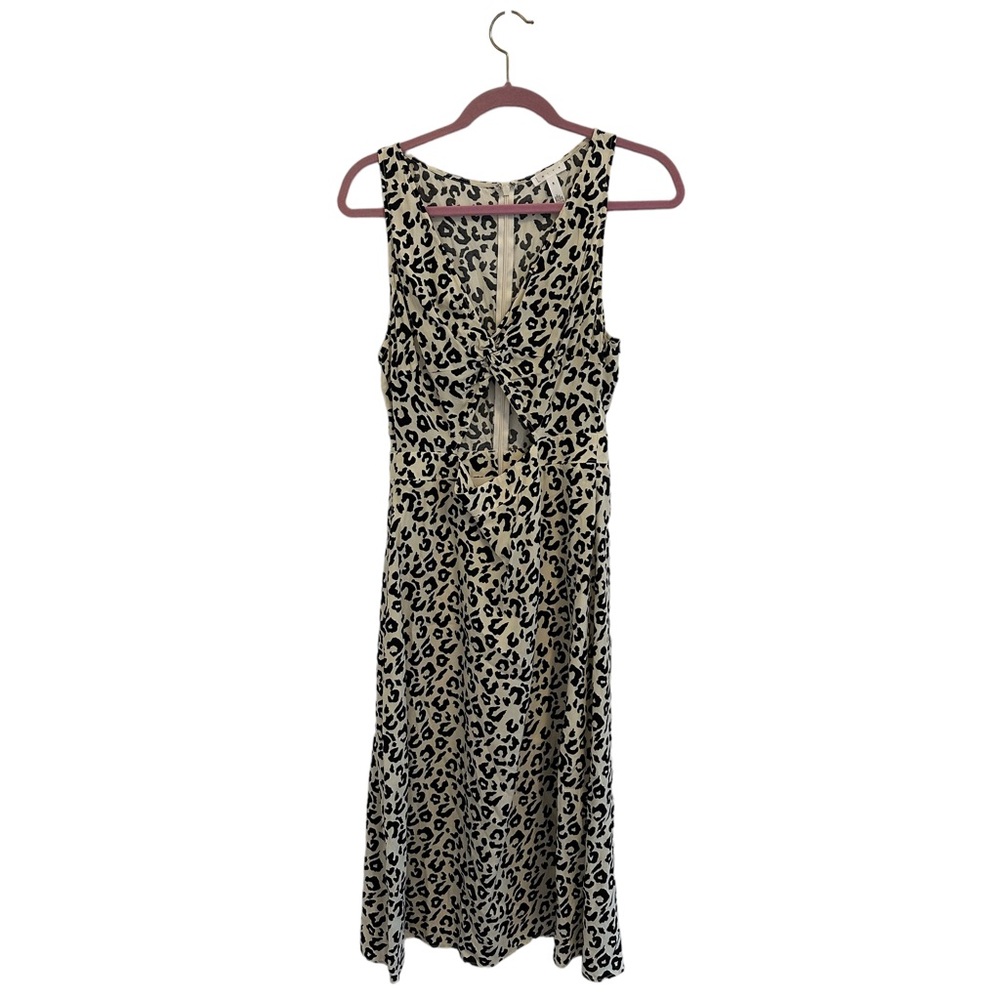 Leopard print Leith Medium dress with cut out!